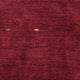Hand Knotted Loom Silk Mix Area Rug Contemporary Red