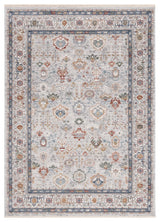 Safavieh Lauren Ralph Lauren Collection LRL1400 Rug, Light Grey/Blue Rust, 5'x8'