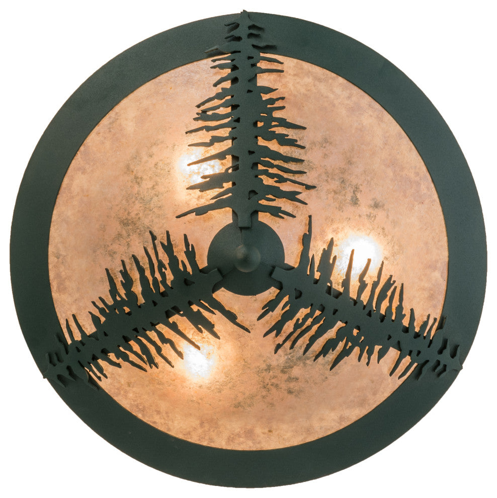 18W Tamarack Flushmount
