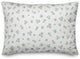 Blue Daisy Pattern 20x14 Spun Poly Pillow