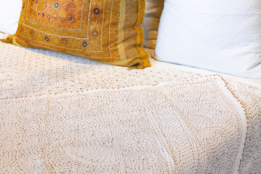 Mali Filanan Embroidered Bed Cover