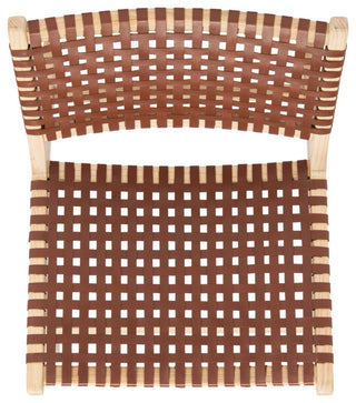 Safavieh Luna Accent Chair, Cognac/Natural