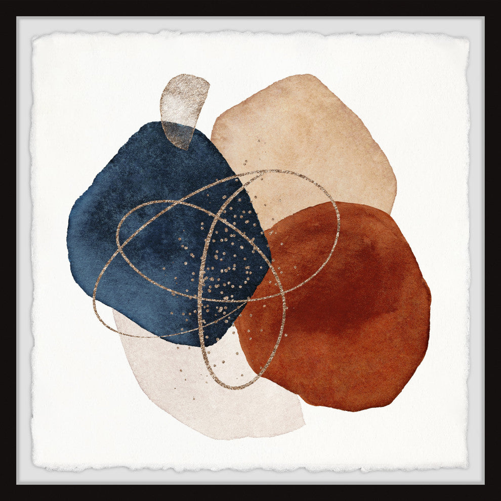 "Dynamic Tension" Framed Painting Print, 24x24