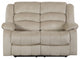 2-Piece Indoor Beige Microsuede Five Person Seating Set