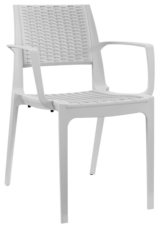 Modern Gray Astute Dining Armchair