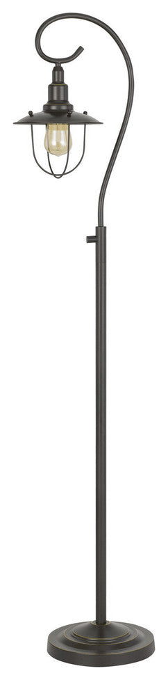 58" Bronze Traditional Shaped Floor Lamp