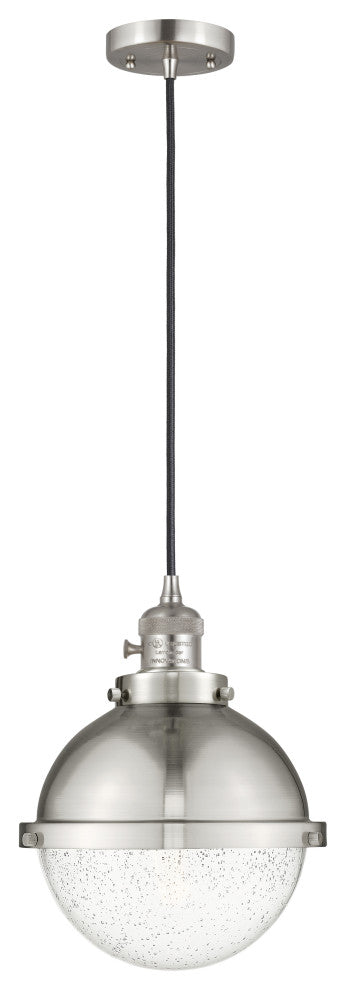 INNOVATIONS 201CSW-SN-HFS-84-SN 1-Light Mini Pendant Brushed Satin Nickel