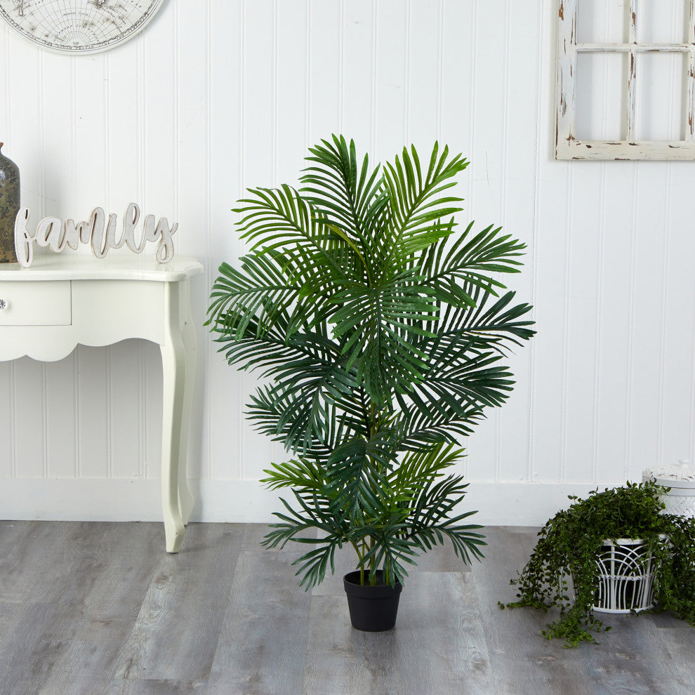 4' Areca Artificial Palm Tree UV Resistant, Indoor/Outdoor