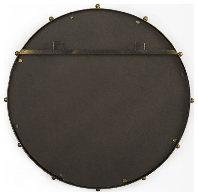 Elena I Small Gold Wall Mirror