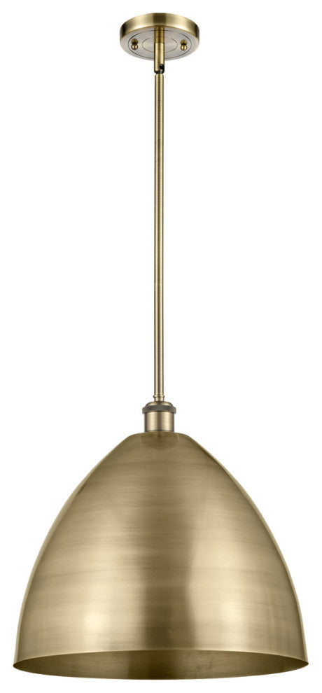Innovations Lighting 516-1S-AB-MBD-16-AB Ballston Dome 1 Light 16" Pendant