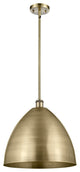 Innovations Lighting 516-1S-AB-MBD-16-AB Ballston Dome 1 Light 16" Pendant