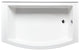Malibu Tulum RH Rectangle Combination Whirlpool and Air Bathtub 60x32x18 White