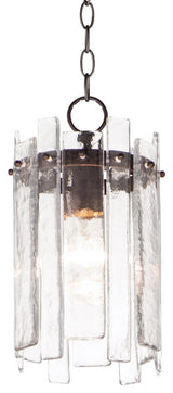 Maxim 21831 Warren 8"W Mini Pendant - Dark Bronze