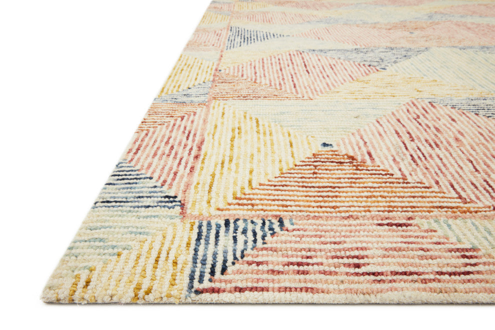Loloi II Spectrum Area Rug, Ivory/Multi, 2'6"x7'6"