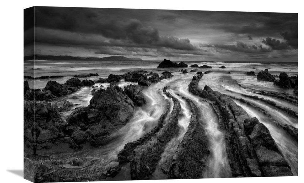 "Dark Barrika" Stretched Canvas Giclee by Antonio Carrillo Lopez, 22"x14"
