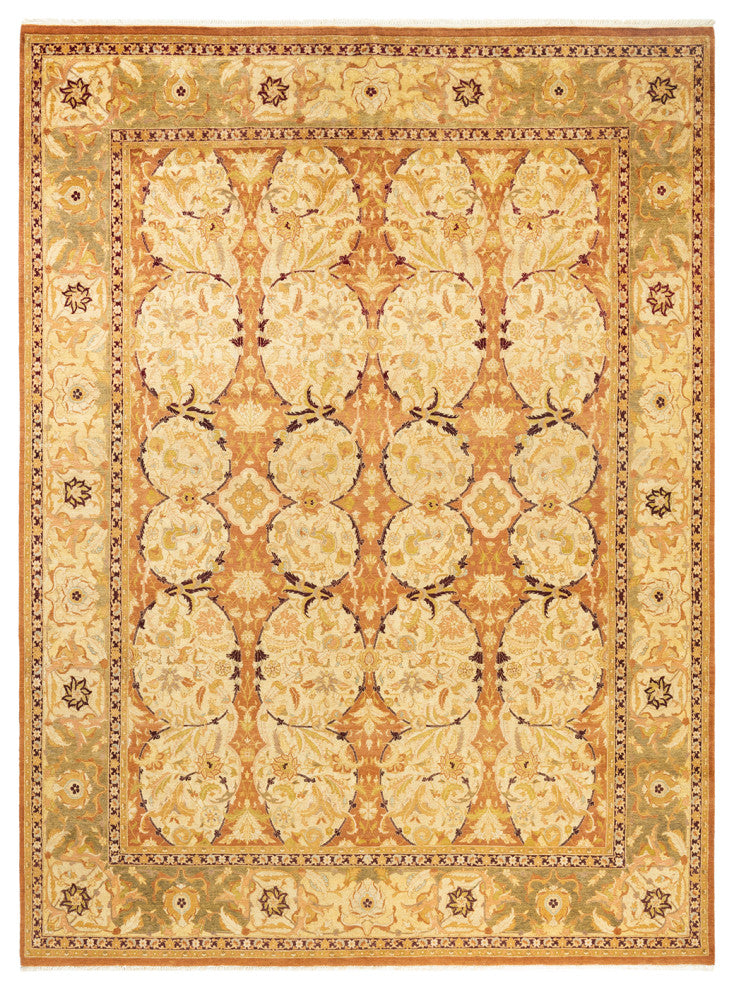 Mogul, One-of-a-Kind Hand-Knotted Area Rug Brown, 7'10"x10'6"