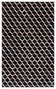 Safavieh Couture Studio Leather STL901 Rug, Black/Brown, 3'x5'
