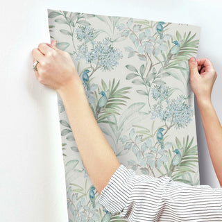 Handpainted Songbird Wallpaper