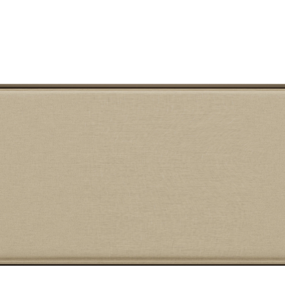 McArthur Metal and Upholstered Bed, Bronze, Queen