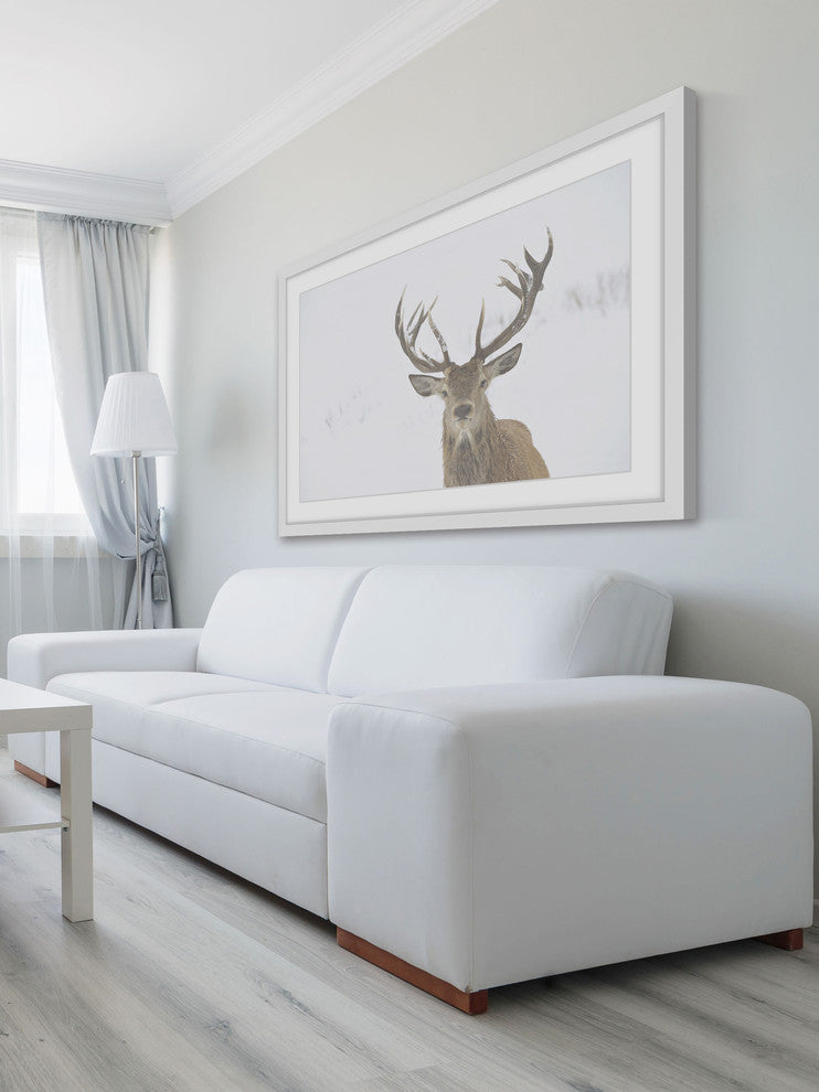 Marmont Hill, "Buck Stare" Framed Painting Print, 24x16