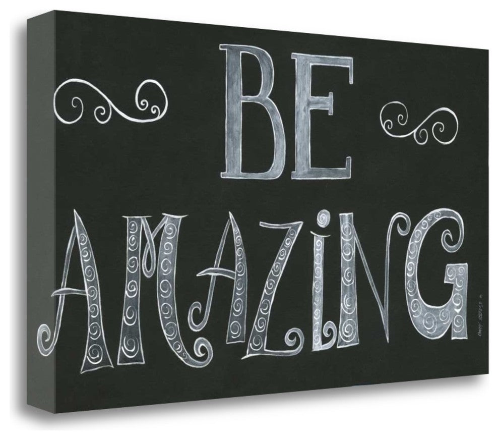 "Be Amazing" By Cindy Shamp, Giclee Print on Gallery Wrap Canvas, Ready to Hang