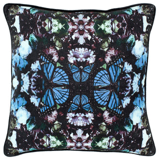 Surya Metamorphosis Mph-002 Black Pillow Shell With Down Insert 22"H X 22"W