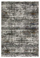 Oriental Weavers Gemini 4151U Abstract Rug, Charcoal, 3'10"x5'5"