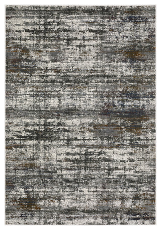 Oriental Weavers Gemini 4151U Abstract Rug, Charcoal, 3'10"x5'5"