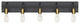Tech Lighting Tae 5-Light Bathroom Vanity Light, Black