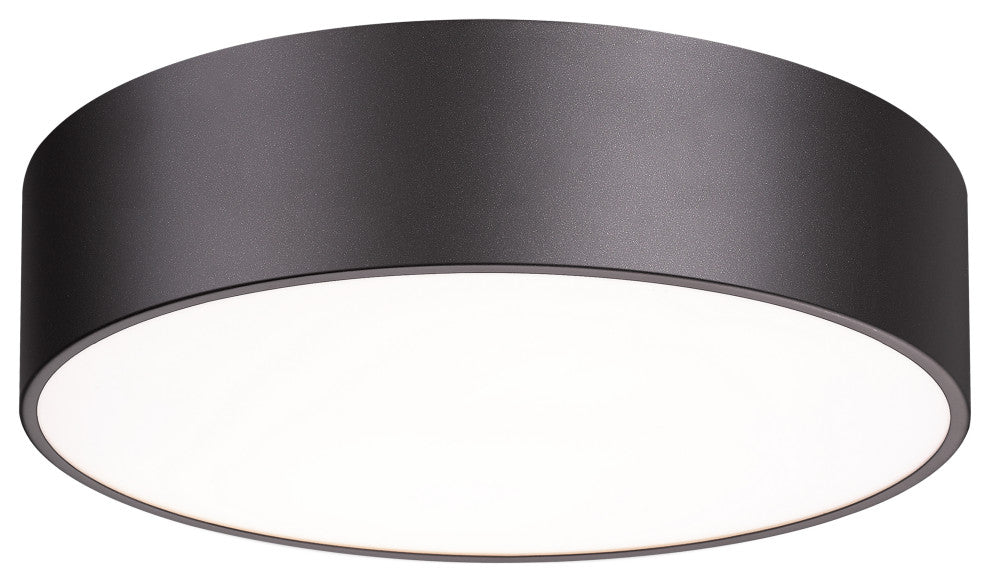 Zlite 2302F4-BRZ 4-Light Flush Mount, Bronze