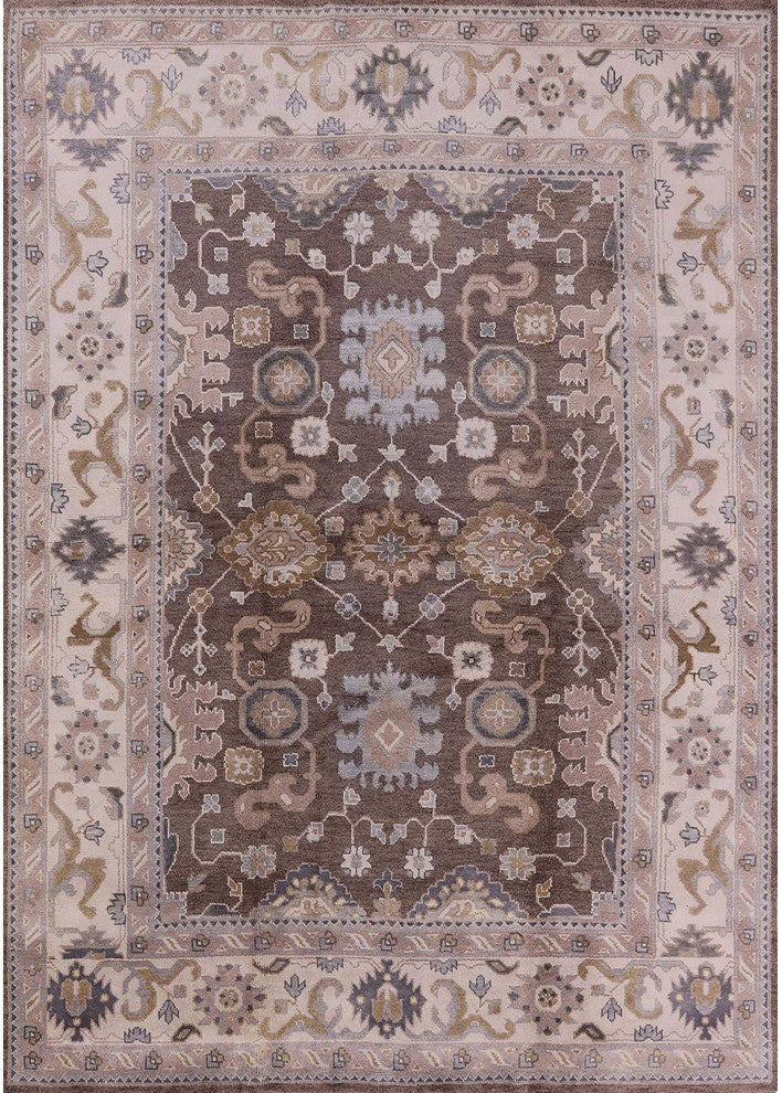 Ahgly Company Indoor Rectangle Mid-Century Modern Area Rugs, 7' x 10'