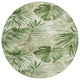 Machine Washable Indoor/Outdoor Chantille ACN1886 Aloe 8' x 8' Round Rug