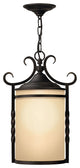 Hinkley Casa Large Hanging Lantern, Olde Black
