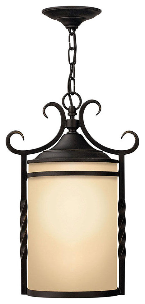 Hinkley Casa Large Hanging Lantern, Olde Black