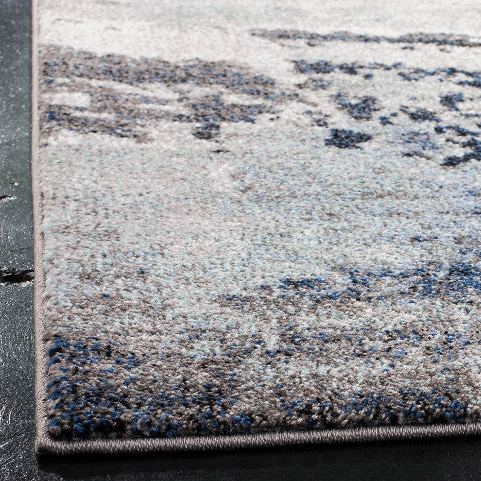Safavieh Galaxy Collection GAL119 Rug, Gray/Ivory, 8'x10'
