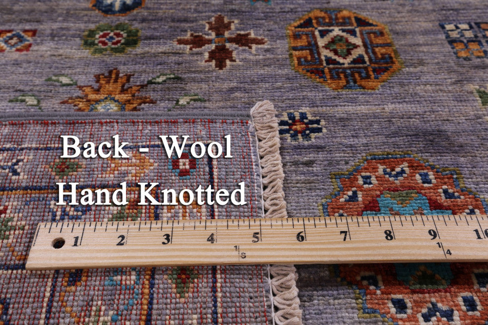 Hand Knotted Persian Wool Rug 6' 9" X 9' 8" - Q12204