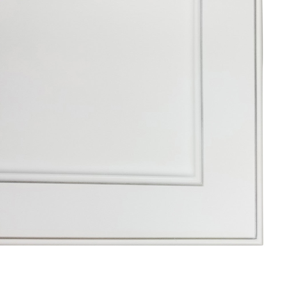 Lakebrooke Recessed Medicine Cabinet 29.5Hx15.5Wx3.5D, White Enamel