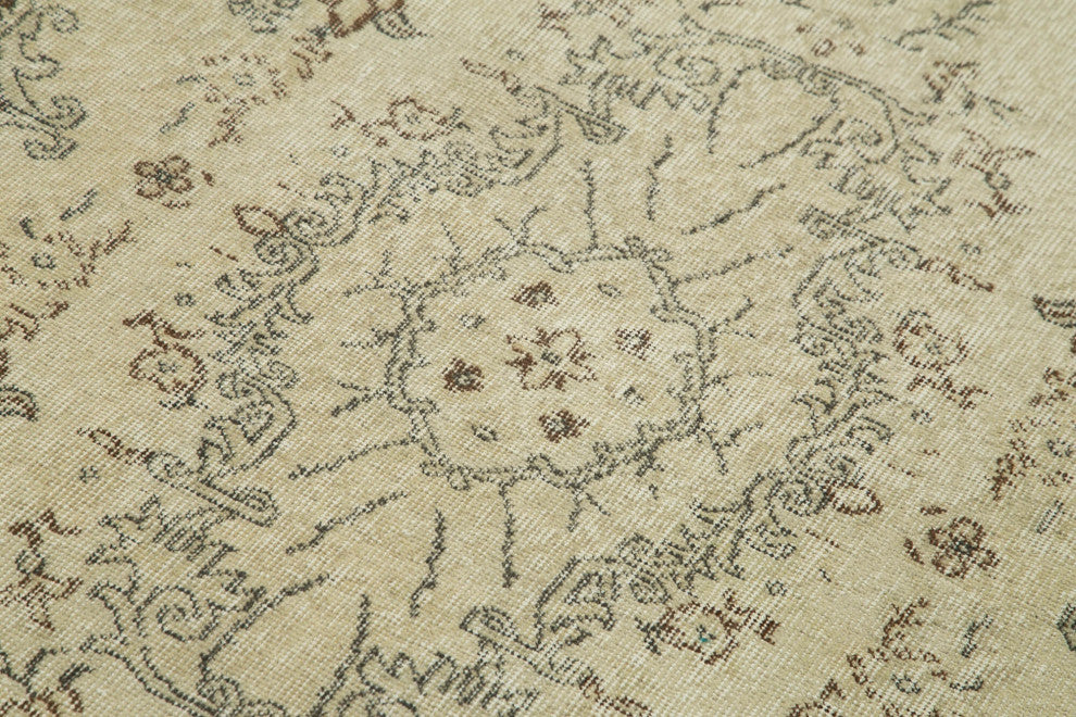 Rug N Carpet - Handwoven Oriental 3' 9" x 6' 7" Over-dyed Small Area Rug