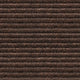 Indoor Outdoor Double-Ribbed Runner WithSkid-Resistant Back Brown, 3' x 15'