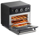 4 Slice Small Toaster Oven Countertop, Retro Compact Design, Multi-Function with, 6 Slice Air Fry