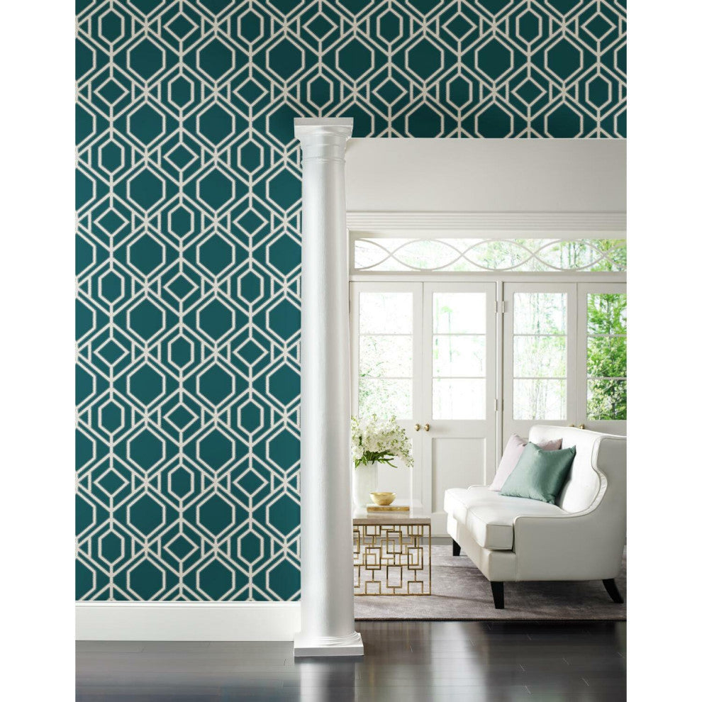 Sawgrass Trellis Wallpaper