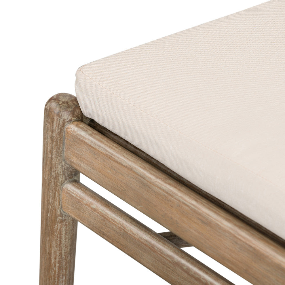 Rosen Outdoor Dining Chair-Natural Eucal