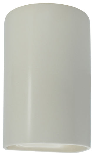 Ambiance, Small ADA Cylinder, Closed Top Wall Sconce, Matte White