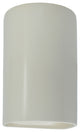 Ambiance, Small ADA Cylinder, Closed Top Wall Sconce, Matte White