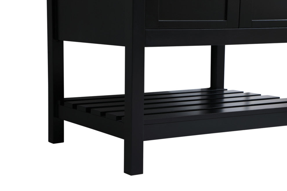 Tucker Black 30" Single Sink Bathroom Vanity