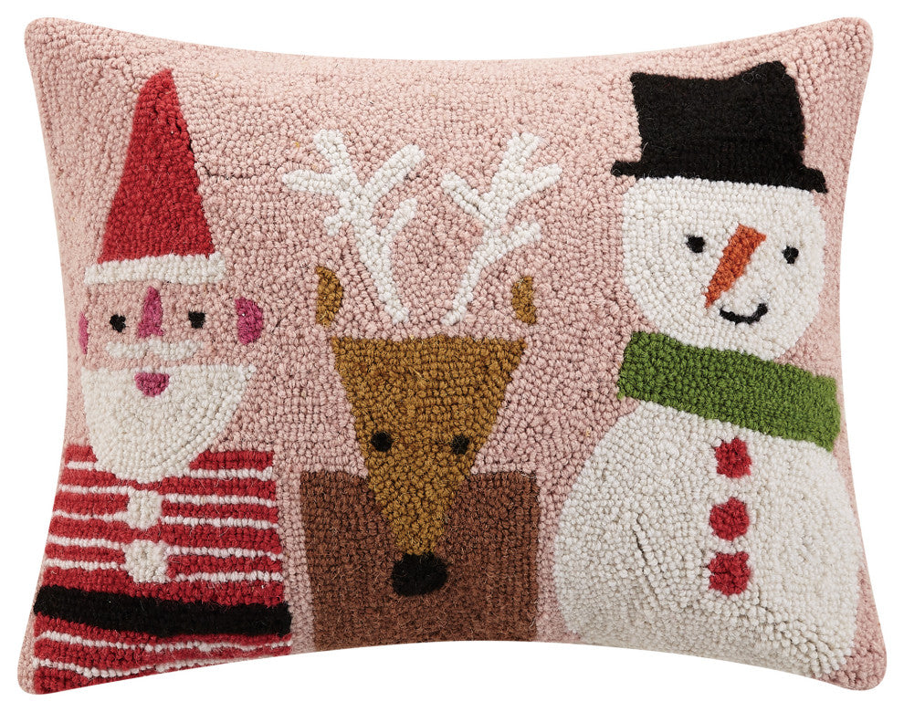 Santa And Friends Hook Pillow