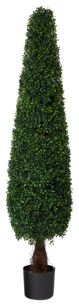 5' Boxwood Topiary Artificial Tree UV Resistant, Indoor/Outdoor