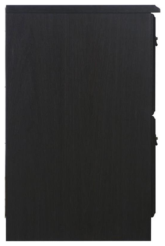 Saint Birch Transitional Wood Lateral File Cabinet in Espresso