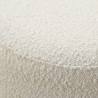 Uttermost 23855 Swirls 16"W Standard Ottoman - Maple / Ivory