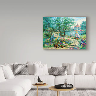 Barbara Mock 'Garden Allure' Canvas Art